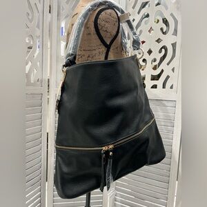 Gorgeous Hanna Grace Hobo Purse & Wristlet New